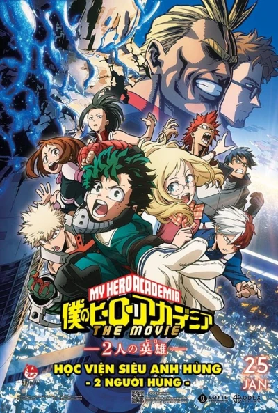 Học Viện Siêu Anh Hùng: 2 Người Hùng - My Hero Academia: Two Heroes (2018)